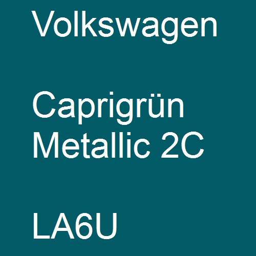 Volkswagen, Caprigrün Metallic 2C, LA6U.